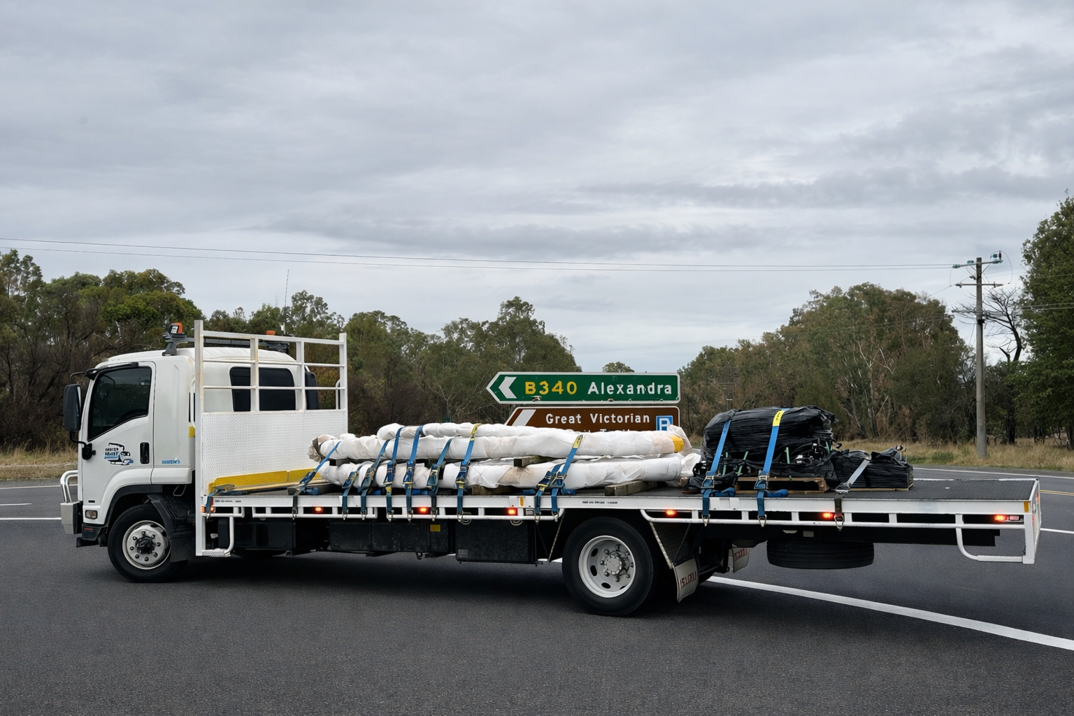 express delivery on the ute to queensland